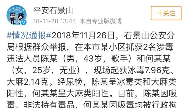 哪些明星吸毒被发现(15位被朝阳群众送牢房的明星)