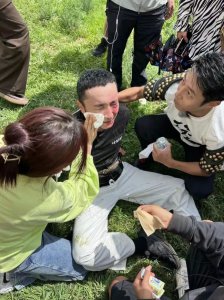 ​录节目突发意外！尼格买提报平安：现在已经恢复