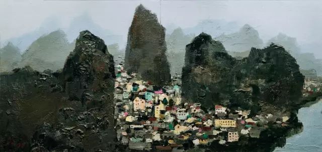 吴冠中60幅过千万的大作！咱买不起，还看不起嘛，白看真爽