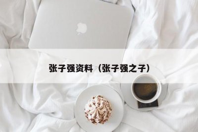 ​张子强资料（张子强之子）