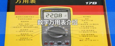 ​常用的数字万用表可以测量什么 常用的数字万用表中的AD 转换器类型
