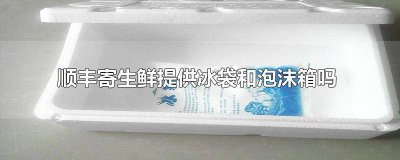 ​顺丰快递寄冷冻食品有泡沫箱吗? 寄顺丰生鲜用不用放冰袋