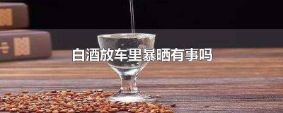​白酒放在车里太阳暴晒有没有危险 白酒放在车里怕晒吗