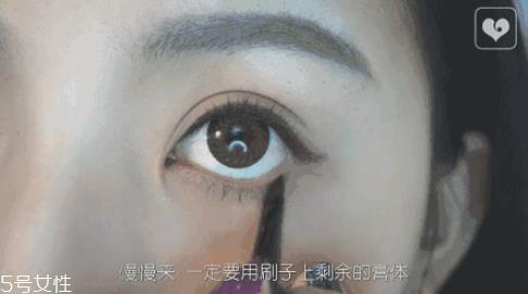 单眼皮内双怎么画眼妆 内双眼妆画法步骤图解