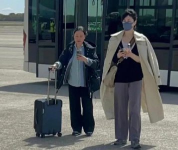 ​王菲在机场被偶遇，腹部凸起引人注目，网友：谢霆锋要当爹了？