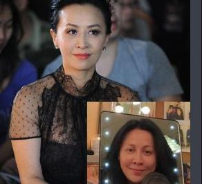 章子怡纯素颜露面，40岁的状态很真实，网友：不画眉毛气质差太多