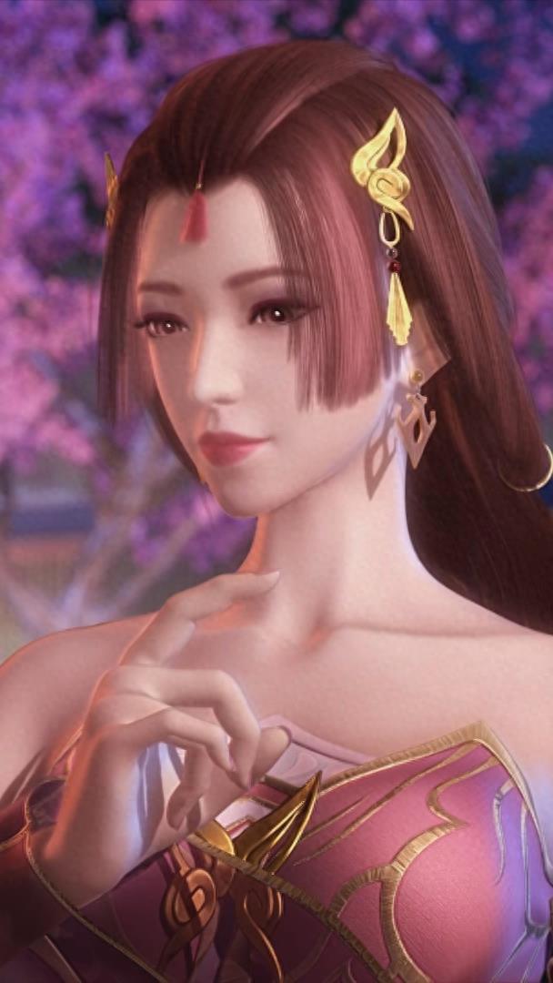 秦时明月美图欣赏，红莲、弄玉、胡美人美图