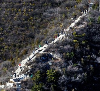​冬日登高崛围山