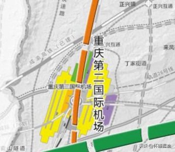 ​重庆第二国际机场，铁路及轨道交通规划大盘点