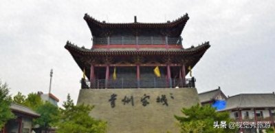 ​融自然，人文景观于一体，城景合一文化景区，山东省潍坊青州古城