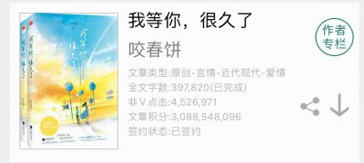 ​破镜重圆文：《我等你，很久了》《掌心宠爱》《初恋几分甜》