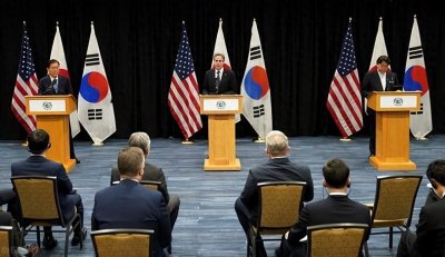 ​美国拉日韩插手台海，日韩实际上被忽悠了，美国可能支持两岸统一