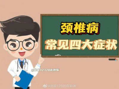 ​颈椎病的症状有哪些(颈椎病常见的四大症状)