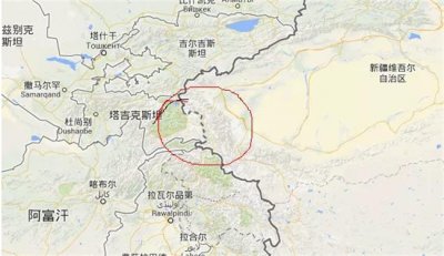 ​塔吉克斯坦和中国边界之间为什么是虚线