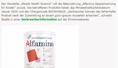 ​雀巢紧急召回问题奶粉！这些洋奶粉也出事啦，看看有没有你家的！