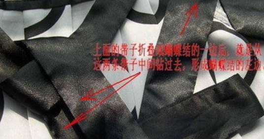 好看的蝴蝶结系法,蝴蝶结怎么系视频慢动作图4