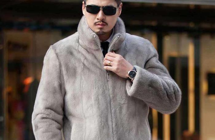男生怎么穿皮草才最有型？