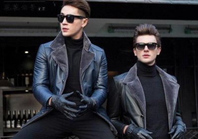 ​男生怎么穿皮草才最有型？