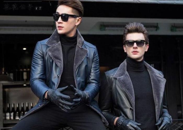 男生怎么穿皮草才最有型？