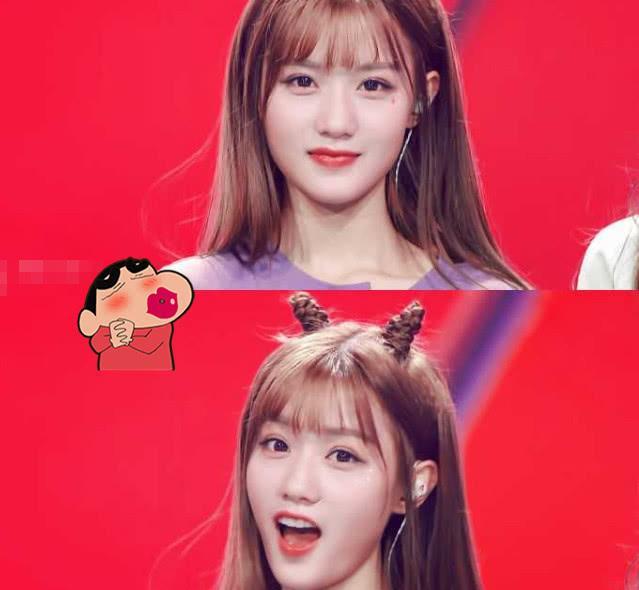 《创造101》的“颜值担当”，气质不输鞠婧祎，近照美出新高度