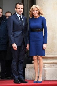 ​法国第一夫人布里吉特，和马克龙相差24岁，却能让马克龙非她不娶