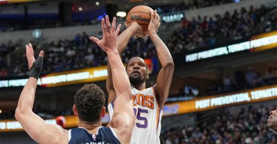 ​定海神针！杜兰特半场投篮8中6砍16+4