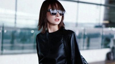 ​吴昕时装周 短发飒爽 魅力无限