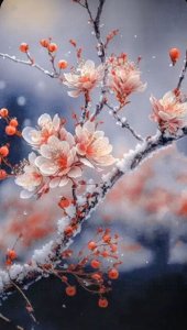 ​《雪中梅花图鉴》：在雪中寻觅傲雪寒梅，从不同角度欣赏梅花之美