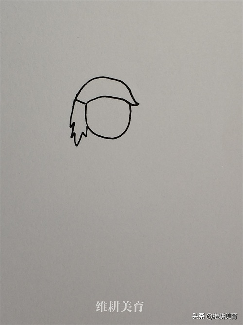 简笔插画小孩（附步骤图）