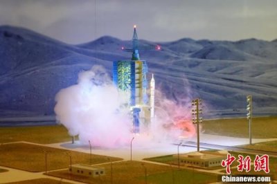 ​中国载人航天发射场模型亮相香港太空馆新展厅