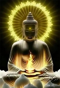 ​佛光不会乱现，当你看到佛祖一定庇佑你家庭幸福，事业发达？