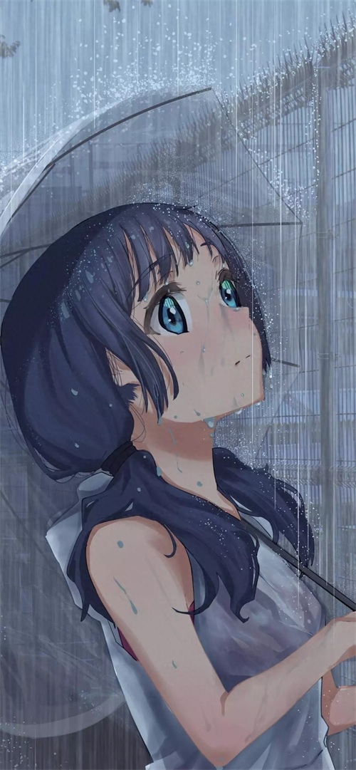 日本动漫电影天气之子，高清全屏手机壁纸，喜欢就拿走哦