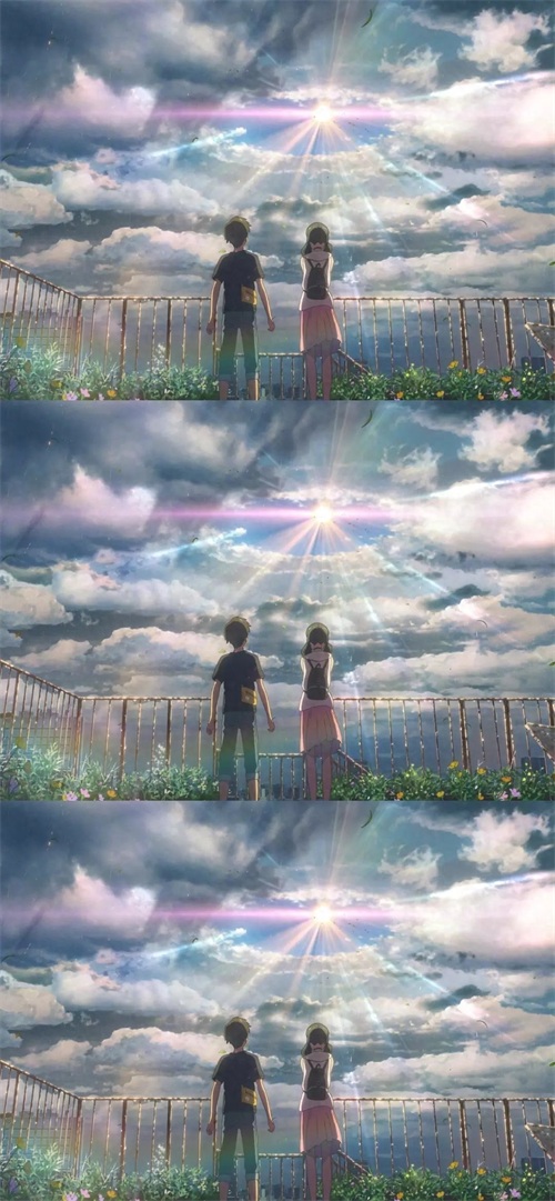 日本动漫电影天气之子，高清全屏手机壁纸，喜欢就拿走哦