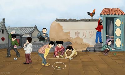 ​滚铁环的正确玩法（推铁环是怎么玩的？）