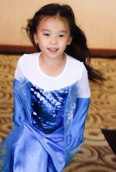 刘涛女儿王紫嫣大眼萌妹，你们看王紫嫣像爸还是妈？