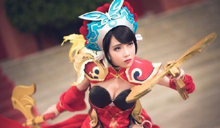 小清新的《王者荣耀》虞姬COSPLAY，你给几分？
