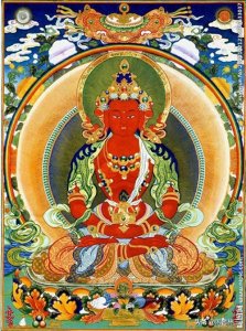 ​藏传佛教圣像解说-无量寿佛