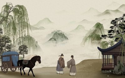 ​送友人远行的一首七律，格律工整，算是一首佳作吧