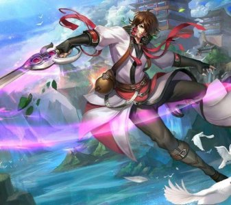 ​搞趣网：王者荣耀李白壁纸下载 李白高清无水印壁纸