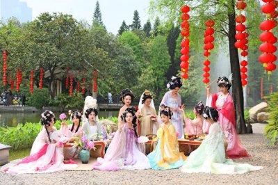 ​春暖珠江水，百花绘霓裳！2024广州花朝节绚烂上演