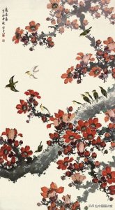 ​花香鸟语：干净典雅的花鸟画